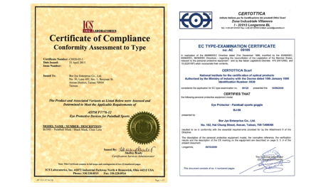 CE certificate 